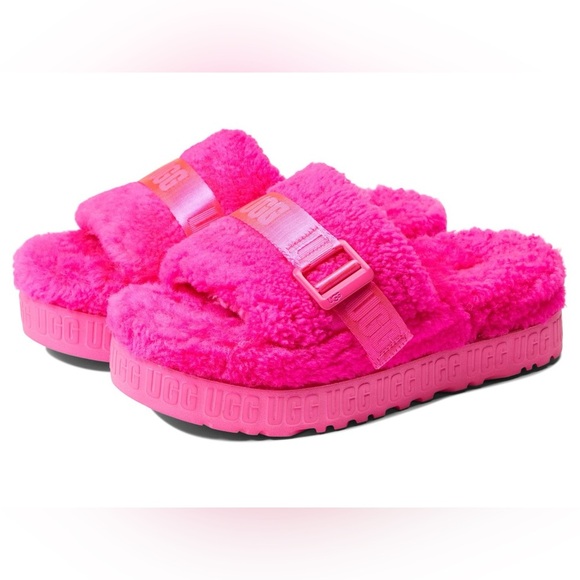 UGG Fluffita Slide Sandals - Picture 1 of 7